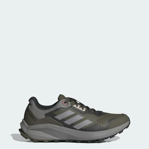 Chaussures De Trail Running Terrex Trail Rider Adidas Olive Strata Charcoal Solid Grey Semi Impact Orange