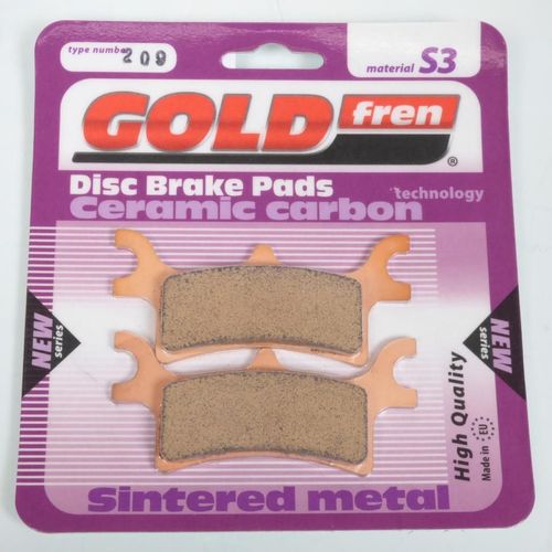 Plaquette De Frein Gold Fren Pour Pour Quad Polaris 330 Trail Blazer 2008 À 2013 Ard Neuf