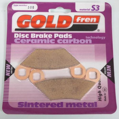 Plaquette De Frein Gold Fren Pour Quad Polaris 400 Sportsman 4x4 Ho 2011 À 2014 Ard Neuf