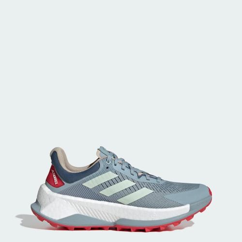 Chaussures De Trail Running Terrex Soulstride Ultra Adidas Magic Grey Linen Green Pure Ruby