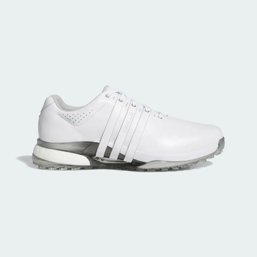 Chaussures De Golf Sans Crampons Chaussant Large Tour360 25 Adidas Cloud White Cloud White Silver Metallic