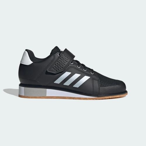 Chaussures D'haltérophilie Power Perfect 3 Adidas Core Black Zero Metalic Grey Two