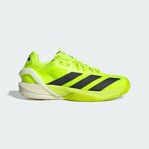 Chaussures De Tennis Adizero Cybersonic 2 Terre Battue Adidas Lucid Lemon Core Black Off White