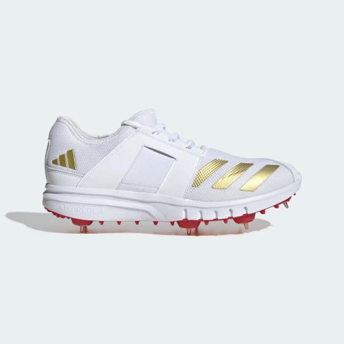 Chaussures Howzat Spike20 Adidas Cloud White Gold Metallic Pure Ruby
