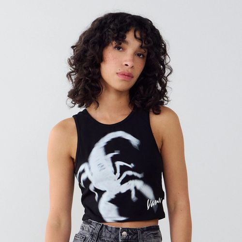 Tee Shirt Tank Venom Noir/Blanc Vans - Noir/Blanc - Xs