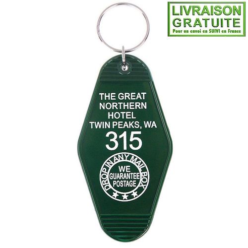 Porte-Clés Twin Peaks The Great Northern Hotel David Lynch (Réf 2)