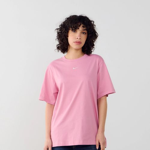 Tee Shirt Oversize Phoenix Essential Rose/Blanc Nike - Rose/Blanc - Xs