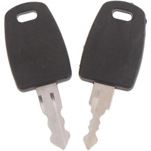 Lot de 2 clés multifonctions TSA002 TSA007 pour valise à bagages TSA Customs Lock Key Bag Accessoire de réparation