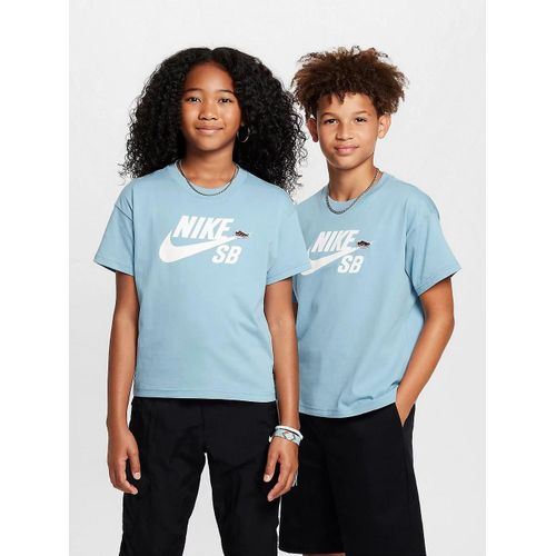 Nike Sportswear Kids T-Shirt Bleu