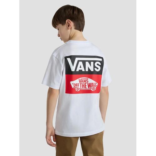 Vans Og Logo Kids T-Shirt Blanc