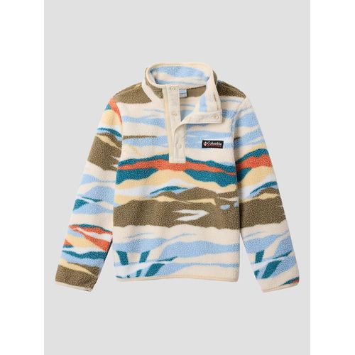 Columbia Helvetia Ii Printed Half Snap Kids Half-Zip Pull Polaire À Motifs