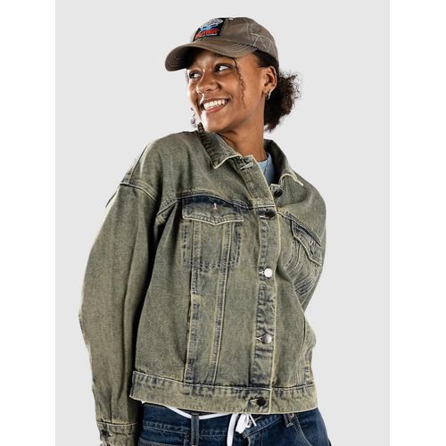 Empyre Trucker Veste En Jeans Vert