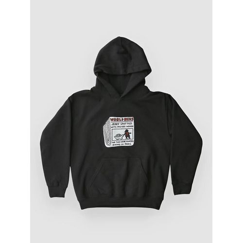 A.Lab World News Kids Sweat À Capuche Noir