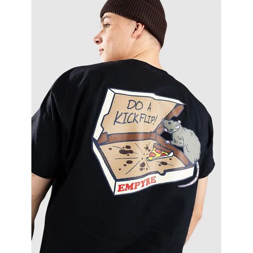 Empyre Pizza Rat T-Shirt Noir