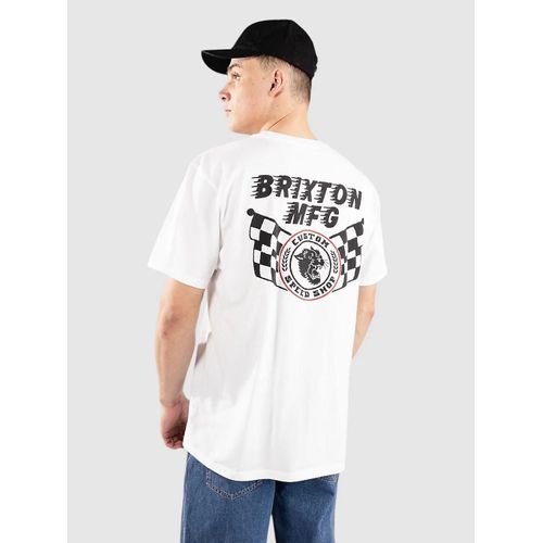 Brixton Dunbar T-Shirt Blanc