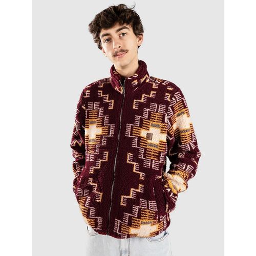 Brixton 25arctic Mock Neck Fleece Veste Polaire À Motifs