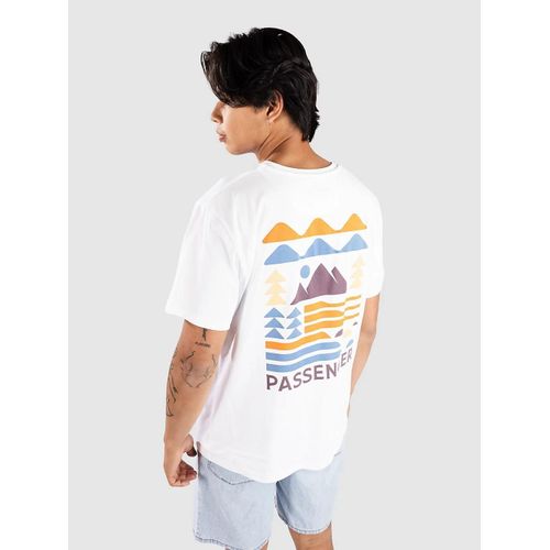 Passenger Cutout Organic Cotton T-Shirt Noir