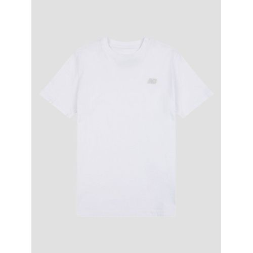 New Balance Jersey Small Logo Kids T-Shirt Blanc