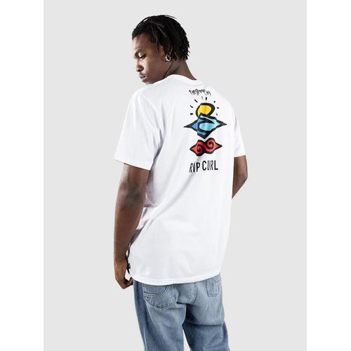 Rip Curl Search Icon T-Shirt Blanc