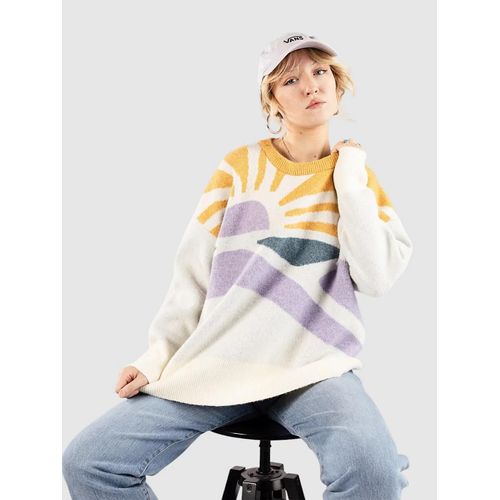Passenger Sunsets Knitted Jumper Pull À Motifs