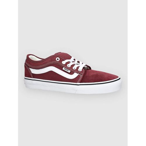 Chaussures Vans Skate Chukka Low Sidestripe De Skate Rouge