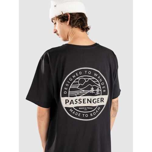 Passenger Odyssey Recycled Cotton T-Shirt Noir