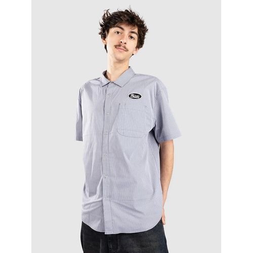 Brixton Builders Auto Chemise Bleu