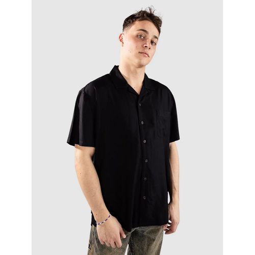 Brixton Bunker Camp Collar Chemise Noir