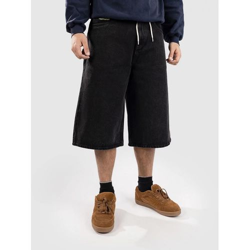 Empyre Ultra Wide Sk8 Denim Short Noir