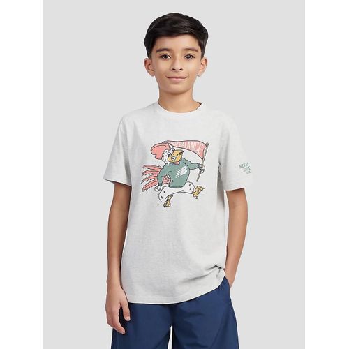New Balance Mascot Athletics Kids T-Shirt Gris