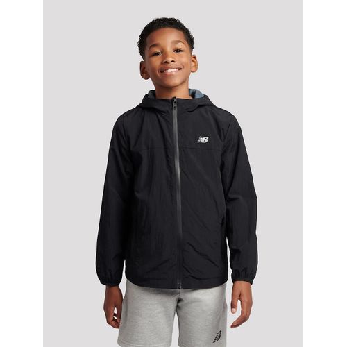 New Balance Athletics Woven Mesh Lined Kids Veste Noir