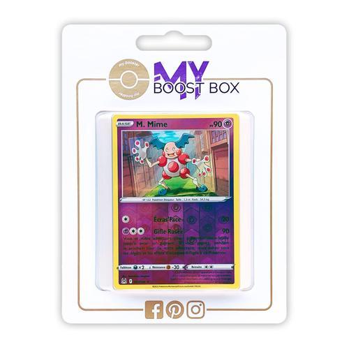 M Mime 67 196 Holo Reverse - Myboost X Epée Et Bouclier 11 Origine Perdue - Coffret De 10 Cartes Pokémon Françaises