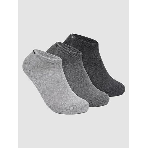 Oakley Short Solid 3 Pcs Chaussettes Gris