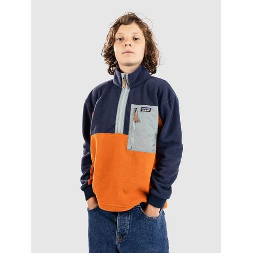 Patagonia Microdini 1/2 Kids Half-Zip Pull Polaire À Motifs
