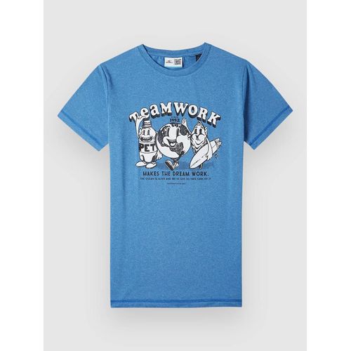 O'neill Hybrid Teamwork Kids T-Shirt Bleu