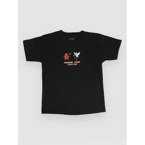 A.Lab Choose Your Fighter Kids T-Shirt Noir