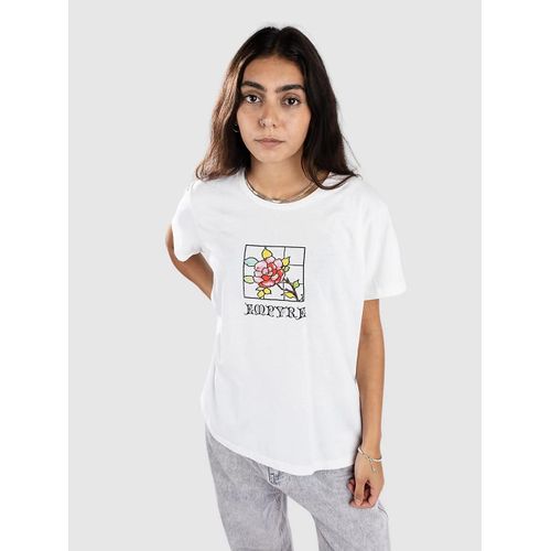 Empyre Glass Rose T-Shirt Blanc