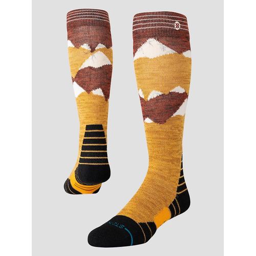 Stance Windy Peaks Mid Wool Snow Chaussettes Techniques Jaune