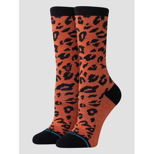 Stance Spotted Out Crew Chaussettes Marron