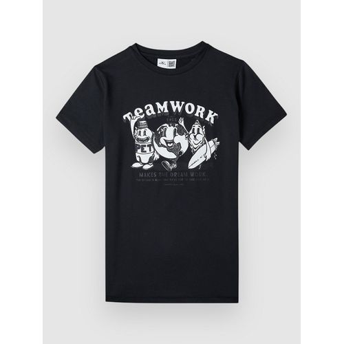 O'neill Hybrid Teamwork Kids T-Shirt Noir