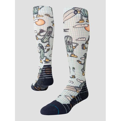 Stance Feeling Pickled Mid Poly Snow Chaussettes Techniques À Motifs