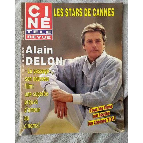 Cine Tele Revue N°19 Du 8 Mai 1986 -Alain Delon - Articles Sur Rosanna Arquette / Film Fool For Love / Victoria Abril / Jon Voight / Véronique Jannot / Jane Birkin /