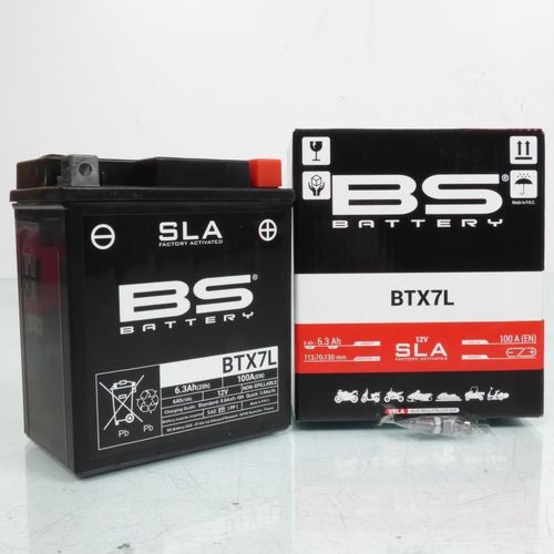 Batterie Sla Bs Battery Pour Scooter Honda 125 Dylan 2000 À 2020 Neuf