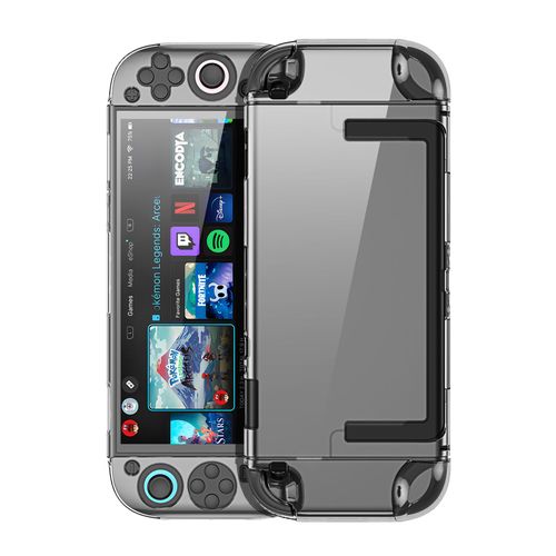 Coque Dux Ducis Ultra-Fine Pour Switch 2 - Étui Léger, Antidérapant, Anti-Traces, Transparente