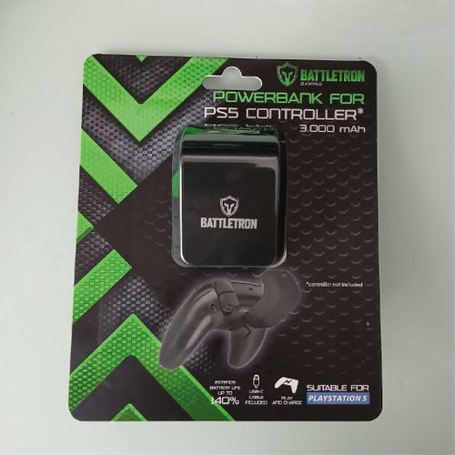 Batterie Externe Pour Manette Ps5 - Charge Rapide Et Ergonomique Noir