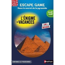 Dans Le Secret De La Pyramide - De La 5e À La 4e