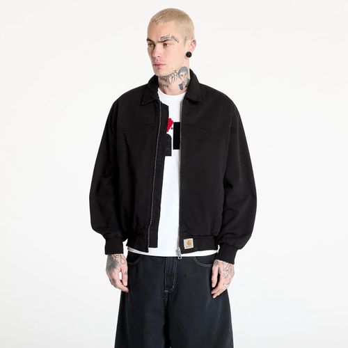 Veste Carhartt Wip Og Santa Fe Jacket Unisex Black Garment Dyed S