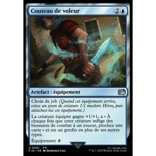 Couteau De Voleur - Magic - Final Fantasy Vf - U - 81