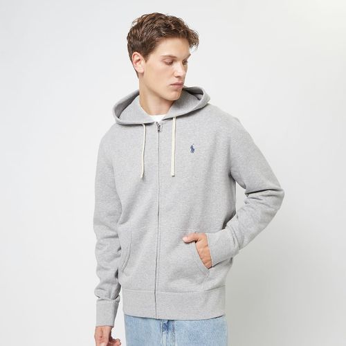 Polo Ralph Lauren Lsfzhoodm6-Long Sleeve-Knit Homme Hoodies & Sweatshirts Gris Taille M Vêtements
