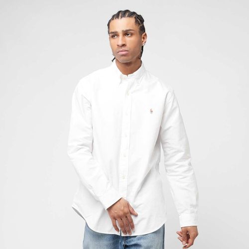 Polo Ralph Lauren Long Sleeve Sport Shirt Homme Chemisettes Blanc Taille S Vêtements